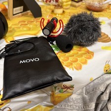 Movo VXR10GY Shotgun Condenser Video Microphone for DSLR Camera  Smartphones