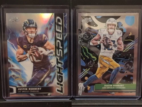 2025 Topps Cosmic Chrome Justin Herbert Base (RAW)