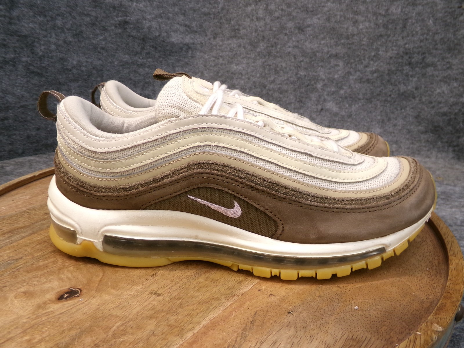 SAOLA Nike Air Max 97 PRM 'Muslin Pink Foam' DQ8996 200 scarpe sneakers uomo taglia 8 US