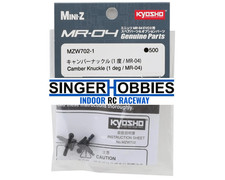 Kyosho MZW702-1 Mini-Z MR-04 Steering Knuckles 1 Degrees Camber 2