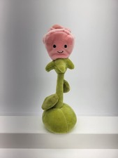 Jellycat Flowerlette Pink Rose 8" Plush