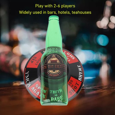 Trinkspiel Mit Drehflasche Pointer Klassisches Vertikales Drehflaschenspie B