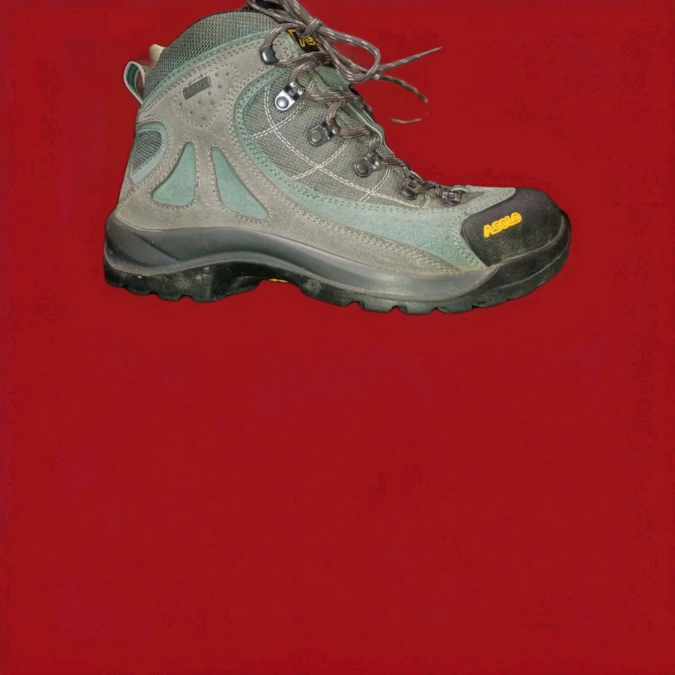 Botas de Senderismo Asolo GTX Gore-Tex Mujer Verde y Gris Talla 7 Foto 3 de 4