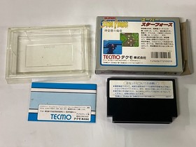 Super Star Force Tecmo Nintendo Famicom NES Japan CIB Box Manual Tested TCF-ST