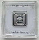 5 Gram Geiger Edelmetalle .999 Silver Square Bar- Sealed