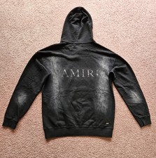NWT AMIRI BLACK RHINESTONE HOODIE       