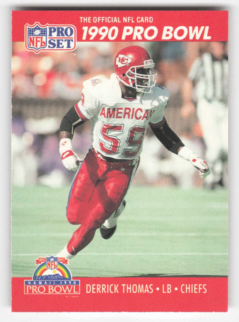1990 Pro Set #373 Derrick Thomas