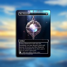 Mox Diamond MTG Playtest Card Custom Alt Art Commander Foil/Regular