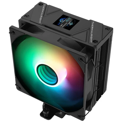 Thermalright Assassin Spirit 120 Vision ARGB Black CPU Air Cooler, PC Cooling