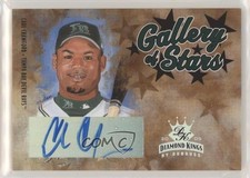 2005 Donruss Diamond Kings Gallery of Stars Signatures Carl Crawford Auto 2r7