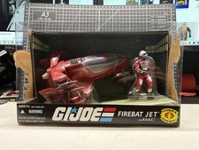 Hasbro 2008 GI JOE 25th Anniversary FIREBAT JET Unused in Open BOX