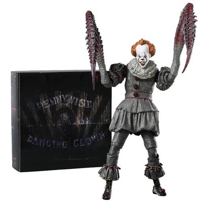 It 2017 Dancing Clown Pennywise Ultimate 7 Inch Action Figure NECA