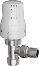 Thermostatic TRV Valve (15mm x 1/2") Angled (1)