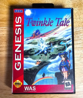 #ad Twinkle Tale Unreleased US *ENGLISH* Game amp; Case For Sega Genesis Mega Drive $30.00