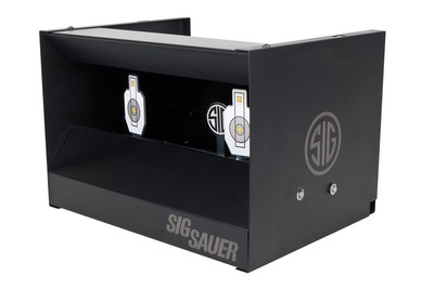 SIG SAUER Kugelfang mit 2 Klappzielen - Druckluft