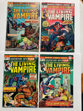 ADVENTURE INTO FEAR #22-24, 26/Marvel/1974/MORBIUS vs. BLADE/LOW GRADE