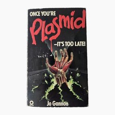 PLASMID Jo Gannon Robert Knight 1980 Vintage Horror Gore Paperbacks from Hell