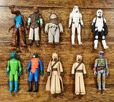 Imagen de Vintage Star Wars Kenner Action Figure Lot of 10 - 100% Original Authentic