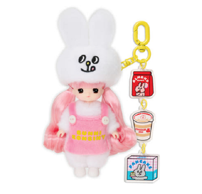 Mimiworld Mayo Little Mimi Keyring Official Korean Doll Keychain