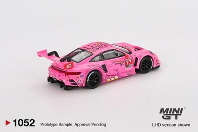 MINI GT 1052 ポルシェ911 GT3 Rピンク ミニカー 2台セット Mini GT Porsche 911 GT3 R #77 AO Racing 2024 IMSA Road America | eBay
