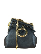 Size OS - Fendi Black Leather Nano First Char...