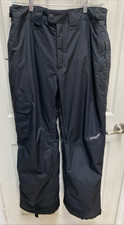 Spyder Black Elastic/Adjustable Waist Snowboard Pants Men's size XL