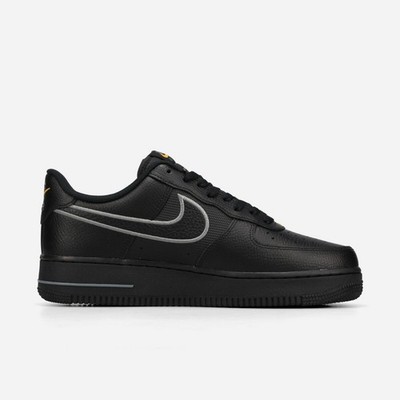 NIB Men Nike Air Force 1 Low Black Laser Orange  IB7677-001 Nike Air Force 1 Low Black Laser Orange Men main image 3