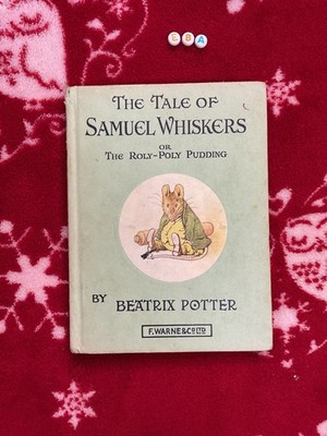 THE TALE OF SAMUEL WHISKERS - Beatrix Potter Hardback F. Warne & Co Vintage