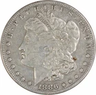1886-S Morgan Silver Dollar VF Uncertified #216