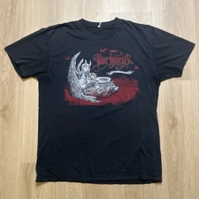 SURLY DARKNESS Shirt Large 2014 Erica Williams Beer Russian Imperial Stout READ