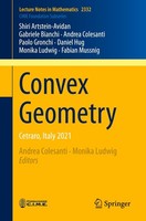 Convex Geometry Daniel Hug