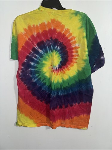 Covid Throwback Tie Dye Essential T-Shirt Größe Large - Bild 4 von 4