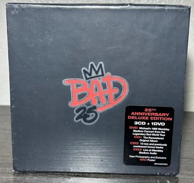 マイケル•ジャクソン　BAD 25周年デラックス•エディション3CD+DVD Michael Jackson – Bad 25th Anniversary (Deluxe Edition) (3CD + DVD
