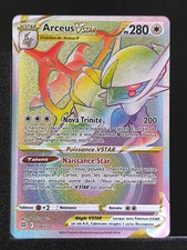 Pokemon Karte Arceus Vstar 176/172 EB 09 Strahlende Sterne FRA