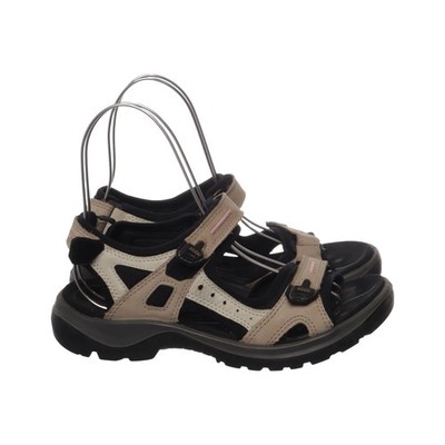 Ecco, Sandalen, Größe: 39, Beige/Schwarz, Damen #VzY