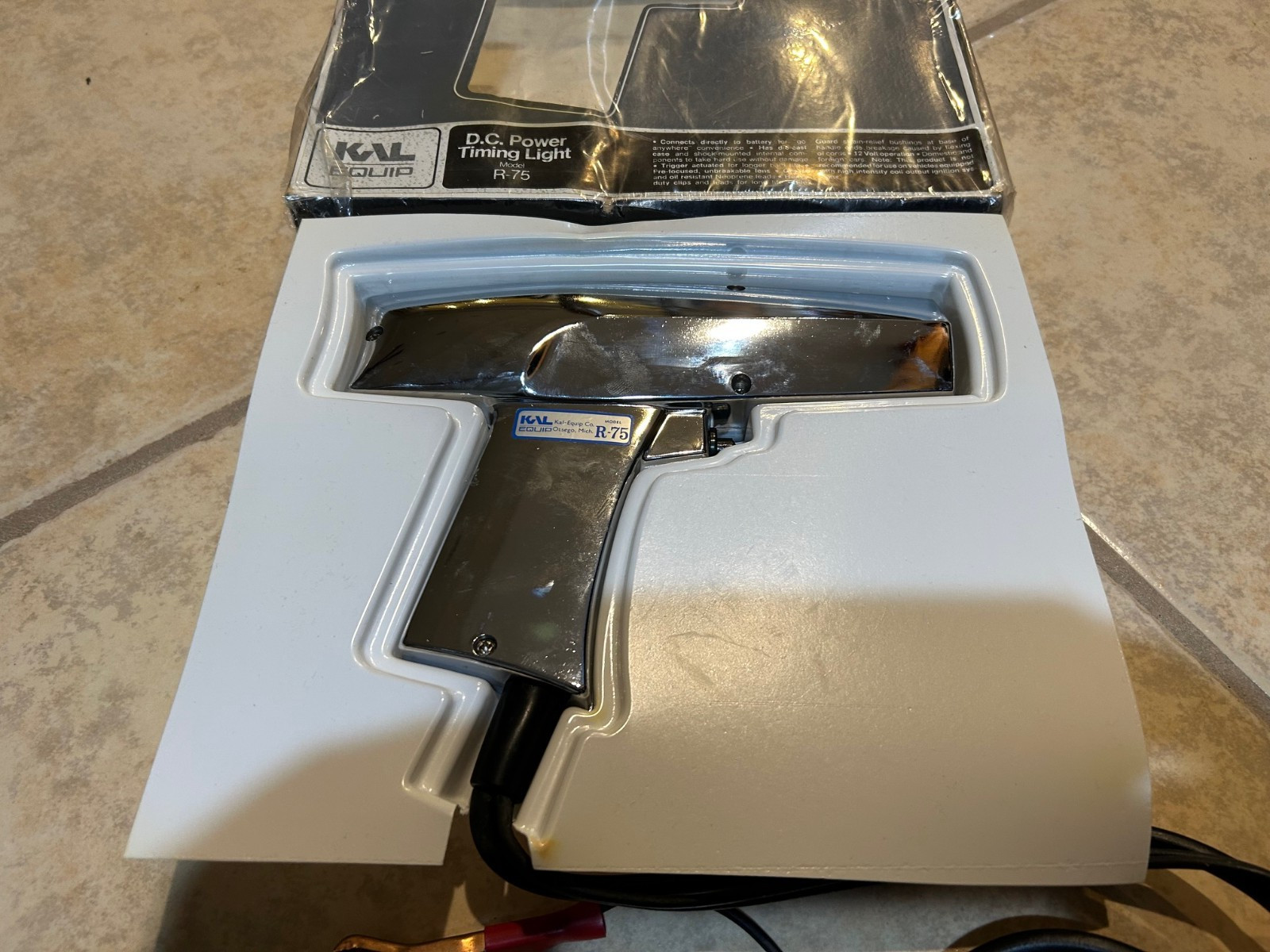 Kal equip dc power timing light R75