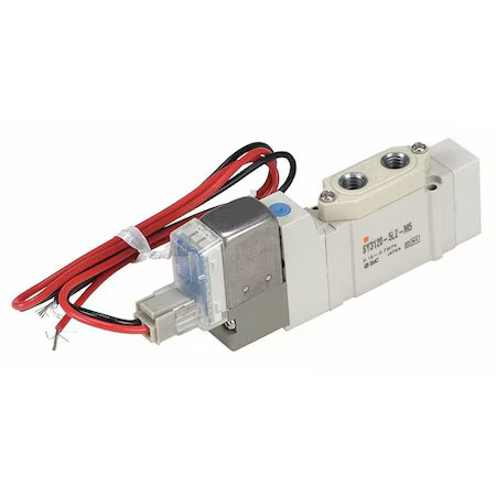 Smc Sy3220-5Lz-M5 Solenoid Air Control Valve, 1/8 In, 24Vdc