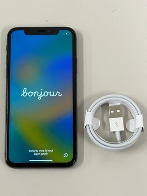 Apple iPhone X 256GB Factory Unlocked SmartPhone AT&T Verizon- 100% Battery