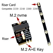 M.2 Wifi Adapter For M.2 Wifi NVME SSD Adapter Pcie4.0 M NGFF Wifi Riser Card