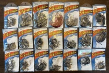 Huge Lot of 21 Various Gamakatsu Hooks Value Packs