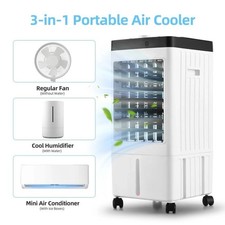 Strong Wind Air Conditioning Fan Electric Cooler Remote Control  Conditioner