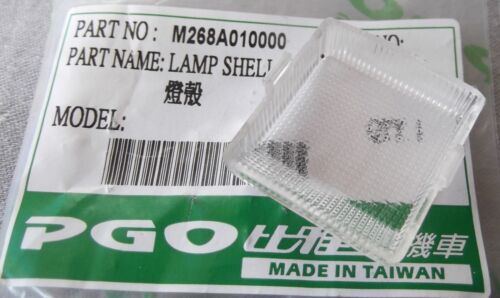 Genuine PGO G-Max Underseat Luggage Compartment Light Cover Lens M268A010000 - Picture 2 of 3