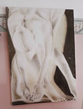 dipinto su tela ad olio firmato per arredo ingresso soggiorno ufficio cucina da