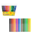 20 Pack Felt Tip Pens Markers Colouring Art School Colour Therapy