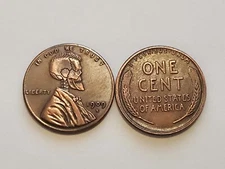 Hobo Nickel Style Mohawk Zombie Skull Penny