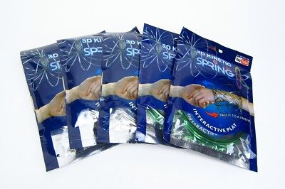 3D Kinetic Spring Toy Interactive Play Motion Sculpture Science lot of 5 NEW
