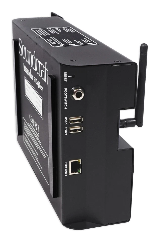 Soundcraft Ui12 12 Input Digital Mixer w/Wifi+App Control+Recording+4 XLR Cables - Image 2 of 4