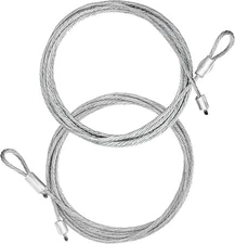 Garage Door Cable Replacement Kit for 8 ft. Tall Garage Door Cable Length 9.5...