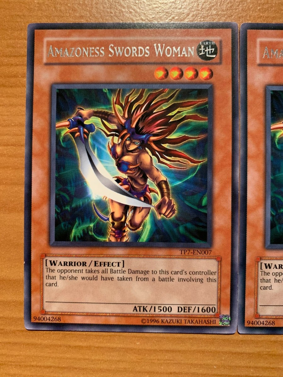 yugioh 2X TP7-EN007 AMAZONESS SWORDS WOMAN North America Rare Near