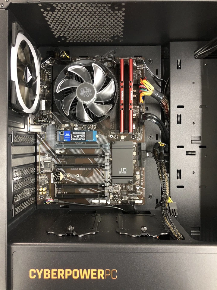 Cyberpower Gaming Desktop PC SLC8260A5 AMD Ryzen 7 3800X 16GB 1TB PCIe - READ - Image 4 of 4